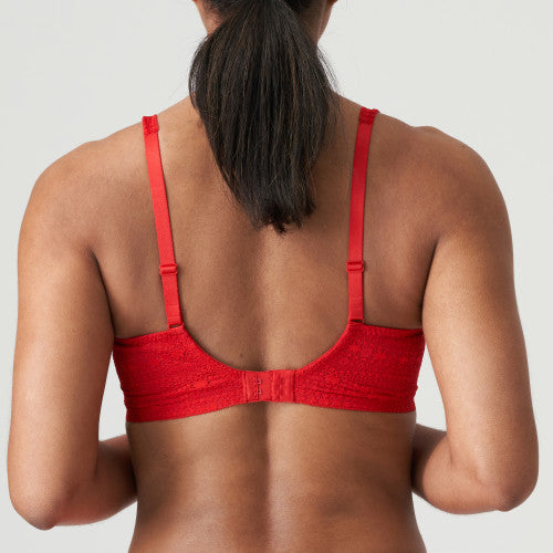 PrimaDonna Twist EPIRUS padded bra heartshape in Red