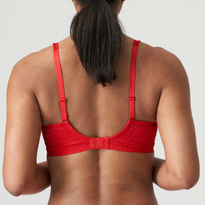 PrimaDonna Twist EPIRUS padded bra heartshape in Red