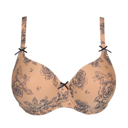 PrimaDonna Twist MATAMA padded bra heartshape in light tan
