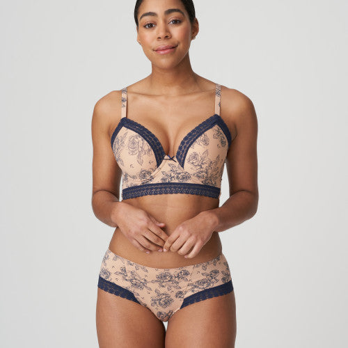 PrimaDonna Twist MATAMA padded plunge bra in light tan