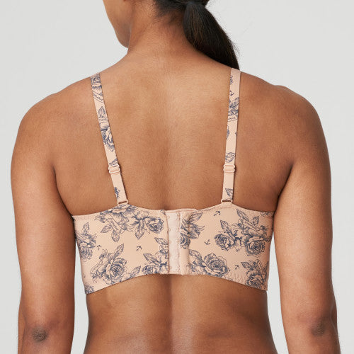 PrimaDonna Twist MATAMA padded plunge bra in light tan