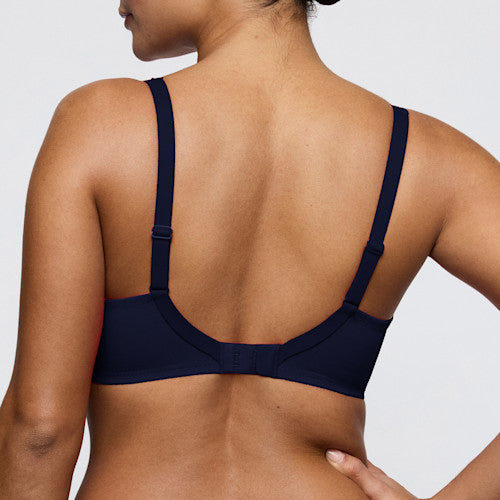 Primadonna Twist WOWGIRL padded heartshape bra in evening blue