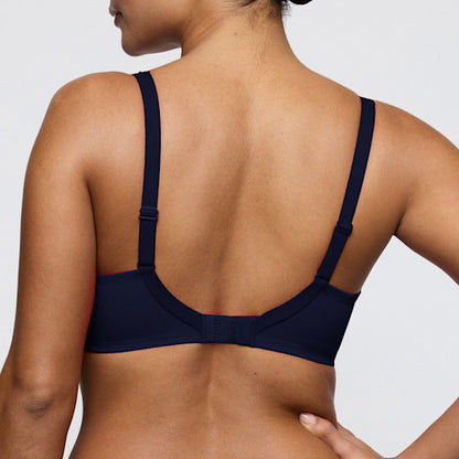 Primadonna Twist WOWGIRL padded heartshape bra in evening blue