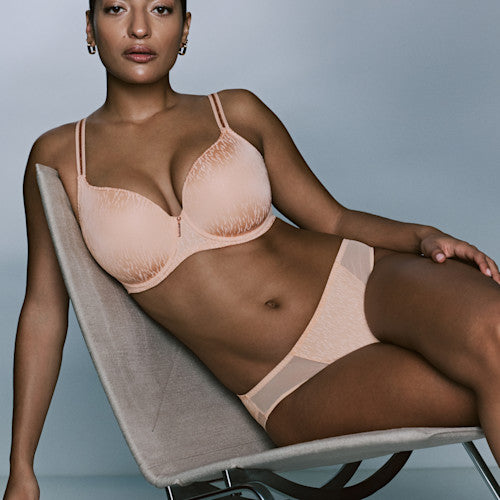 Primadonna Twist DALLI padded heartshape bra in silk
