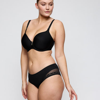 Primadonna Twist TWIXIE hotpants in black