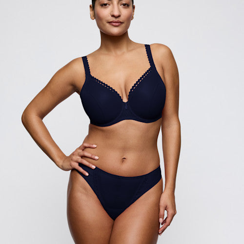 Primadonna Twist WOWGIRL thong in evening blue