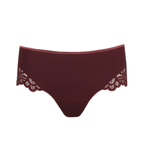 PrimaDonna Twist FIRST NIGHT hotpants in Merlot