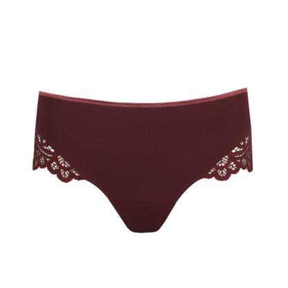 PrimaDonna Twist FIRST NIGHT hotpants in Merlot
