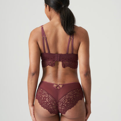 PrimaDonna Twist FIRST NIGHT hotpants in Merlot