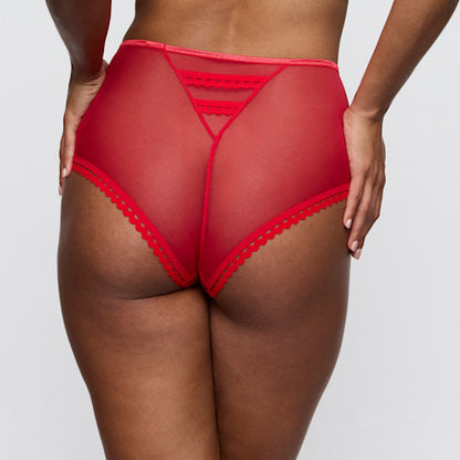 Primadonna Twist WOWGIRL hotpants in true red
