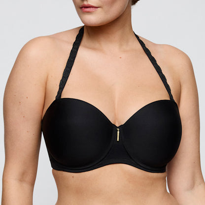 Primadonna Twist TWIXIE padded bra - strapless in black