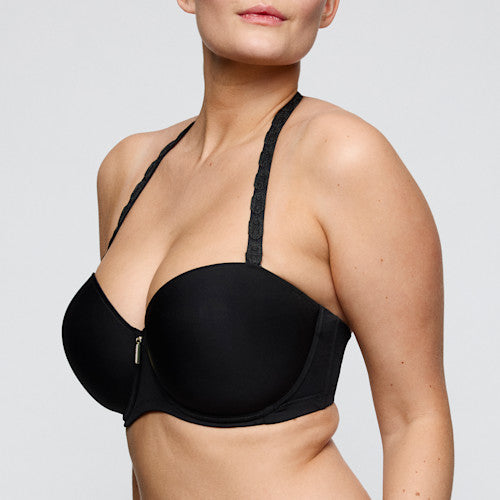 Primadonna Twist TWIXIE padded bra - strapless in black