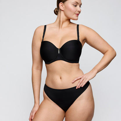 Primadonna Twist TWIXIE padded bra - strapless in black