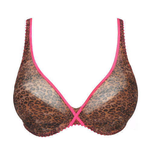 PrimaDonna Twist CAFE PLUME bralette in Cheetah