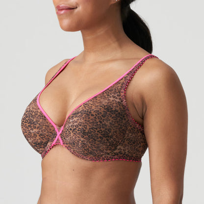 PrimaDonna Twist CAFE PLUME bralette in Cheetah