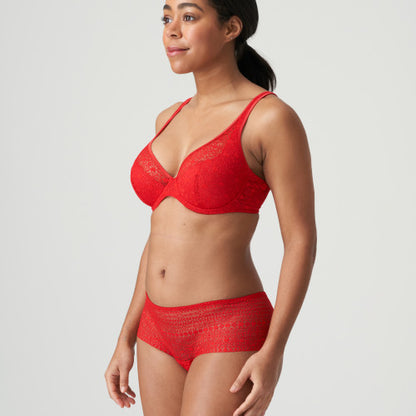 PrimaDonna Twist EPIRUS half padded plunge bra in Red