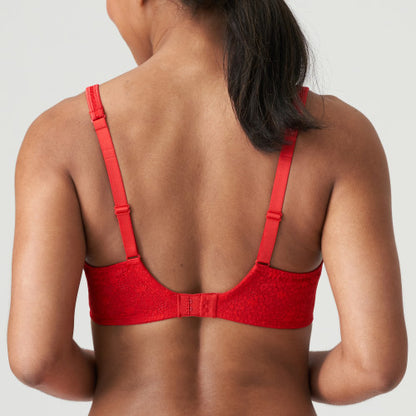 PrimaDonna Twist EPIRUS half padded plunge bra in Red