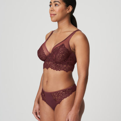 PrimaDonna Twist FIRST NIGHT bralette in Merlot