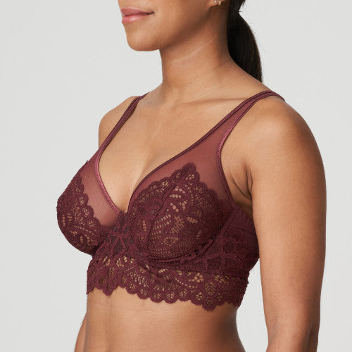PrimaDonna Twist FIRST NIGHT bralette in Merlot