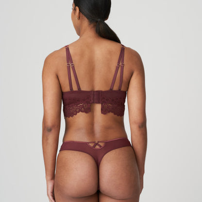 PrimaDonna Twist FIRST NIGHT bralette in Merlot