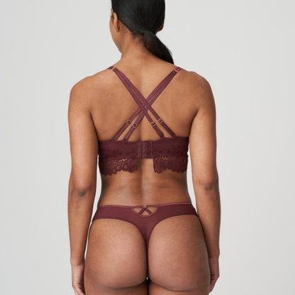 PrimaDonna Twist FIRST NIGHT bralette in Merlot