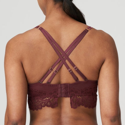 PrimaDonna Twist FIRST NIGHT bralette in Merlot