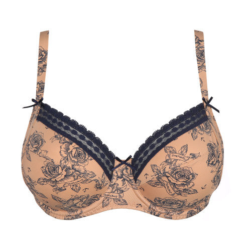 PrimaDonna Twist MATAMA full cup bra in light tan