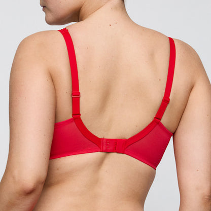 Primadonna Twist WOWGIRL full cup bra in true red