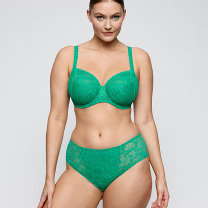 Primadonna Twist MOCUTO full cup bra in Vivid Green