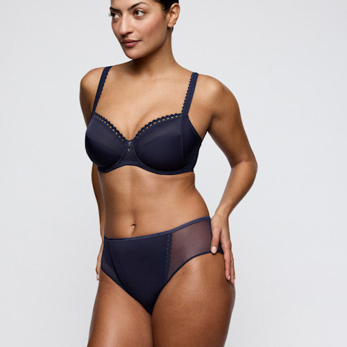 Primadonna Twist WOWGIRL full cup bra in evening blue
