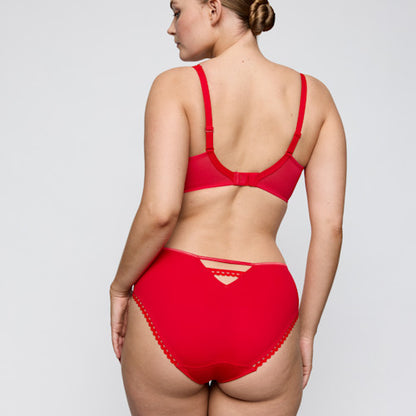 Primadonna Twist WOWGIRL full briefs in true red