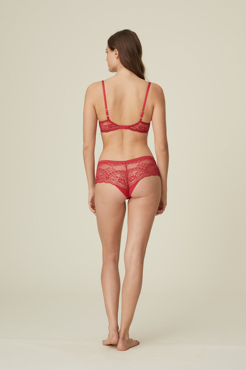 Marie Jo Margot Padded Bra - Balcony in Sangria
