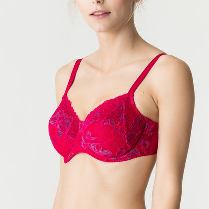 PrimaDonna Twist French Kiss Full Cup Wire Bra in Persian Red 36G