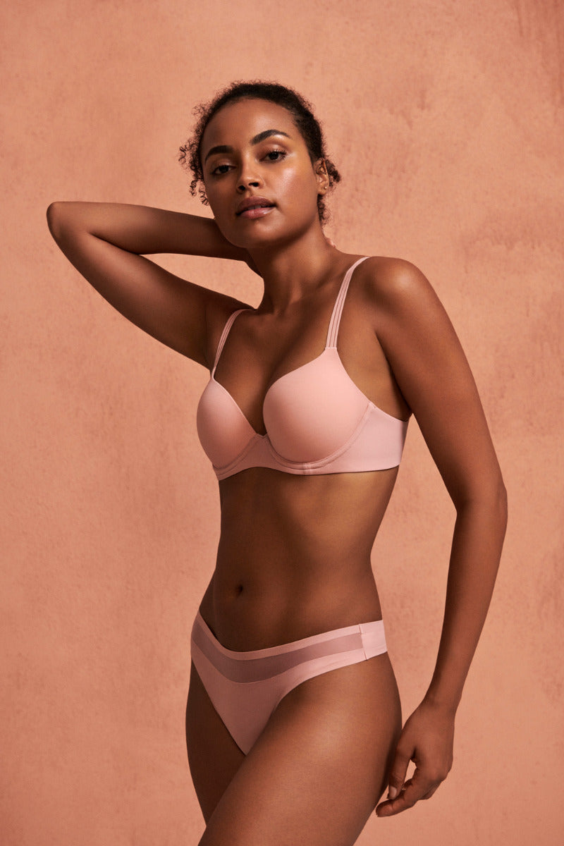 Marie Jo Louie Push Up in Powder Rose