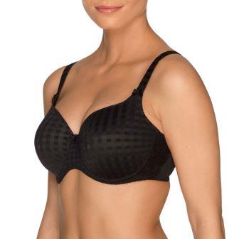 PrimaDonna Madison Padded Bra Heart Shape in Black