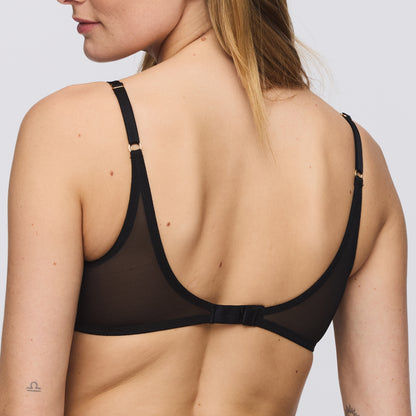 Marie Jo Aven black plunge bra