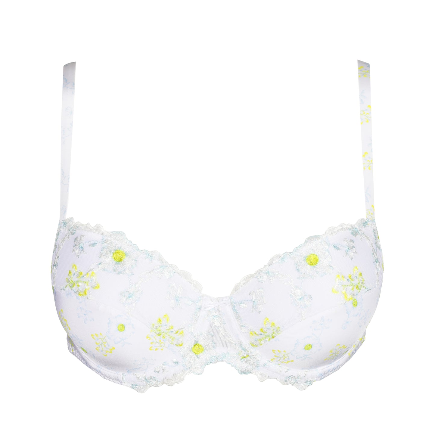 Marie Jo CHEN white yacht padded balcony bra