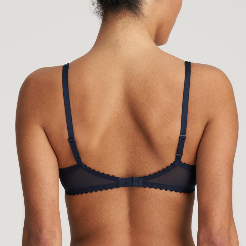 Marie Jo JANE balcony bra horizontal seam in velvet blue