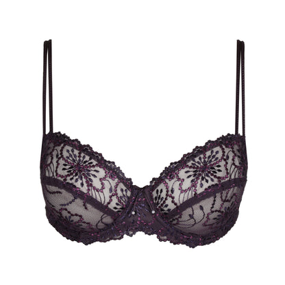 Marie Jo JANE balcony bra horizontal seam in amethyst