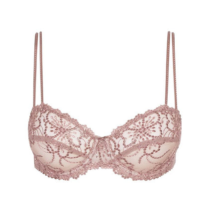 Marie Jo JANE balcony bra horizontal seam in bois de rose