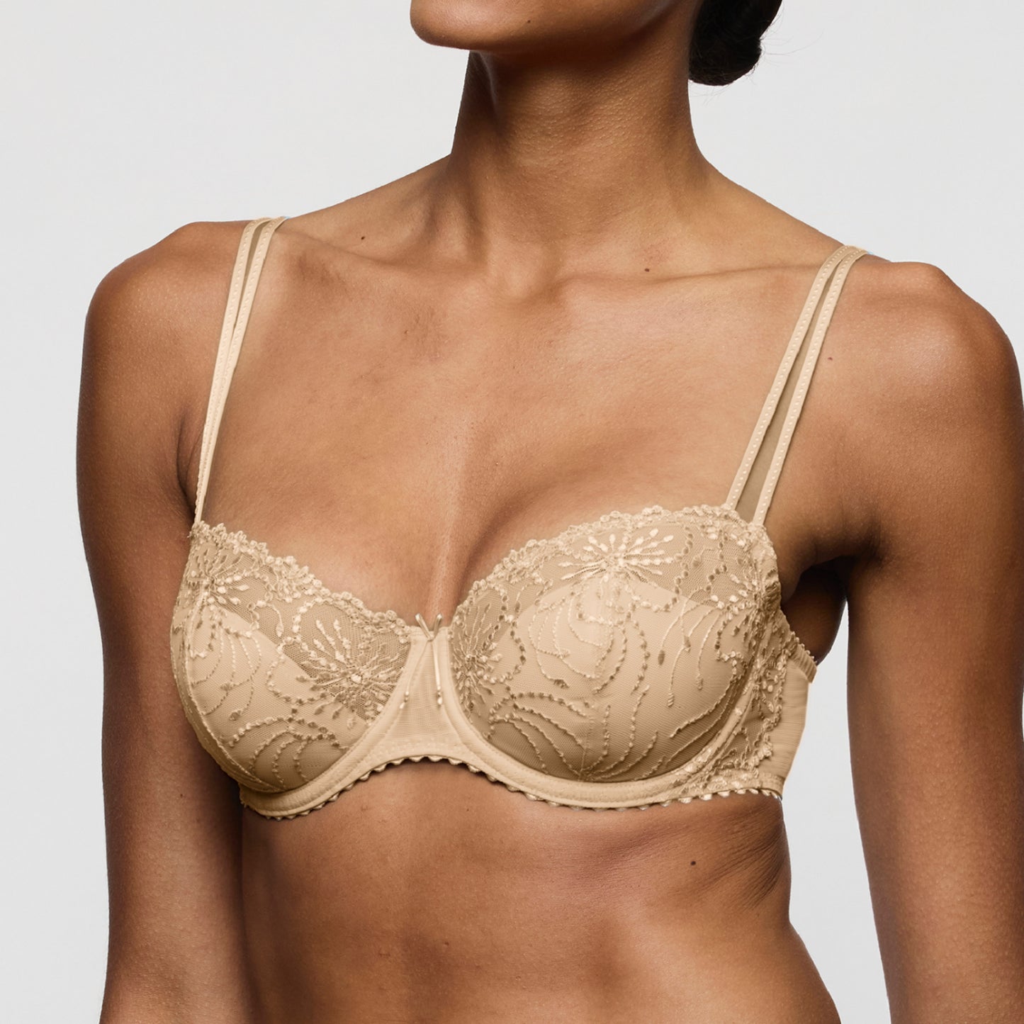 Marie Jo JANE half padded balcony bra in sand