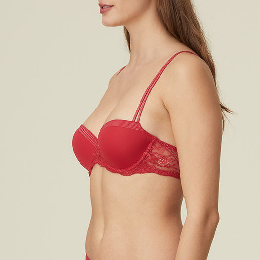 Marie Jo Margot Padded Bra - Balcony in Sangria