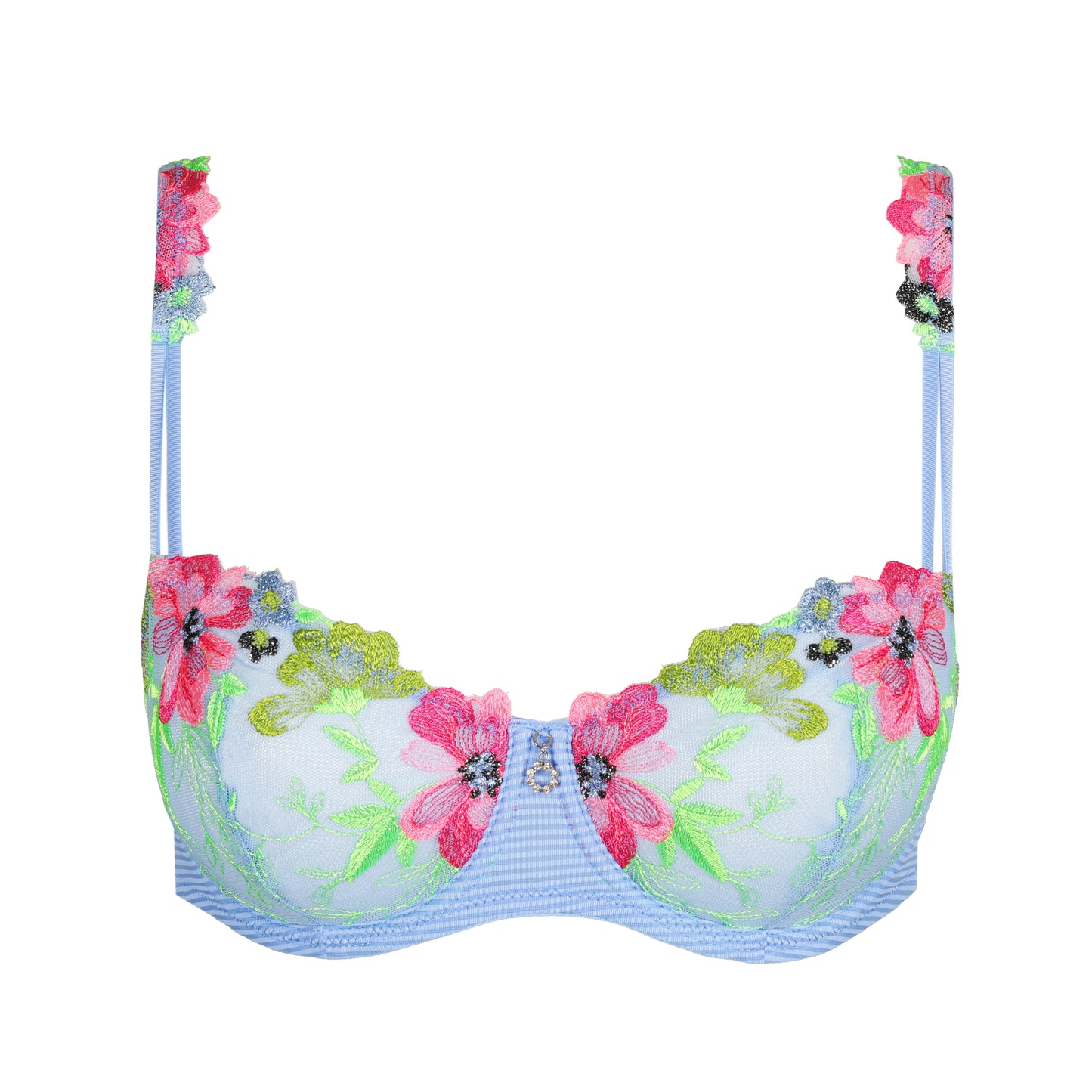 Marie Jo ODILLY Santorini Blue balcony bra vertical seam