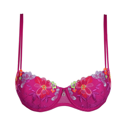 Marie Jo ODILLY padded balcony bra in wild rose