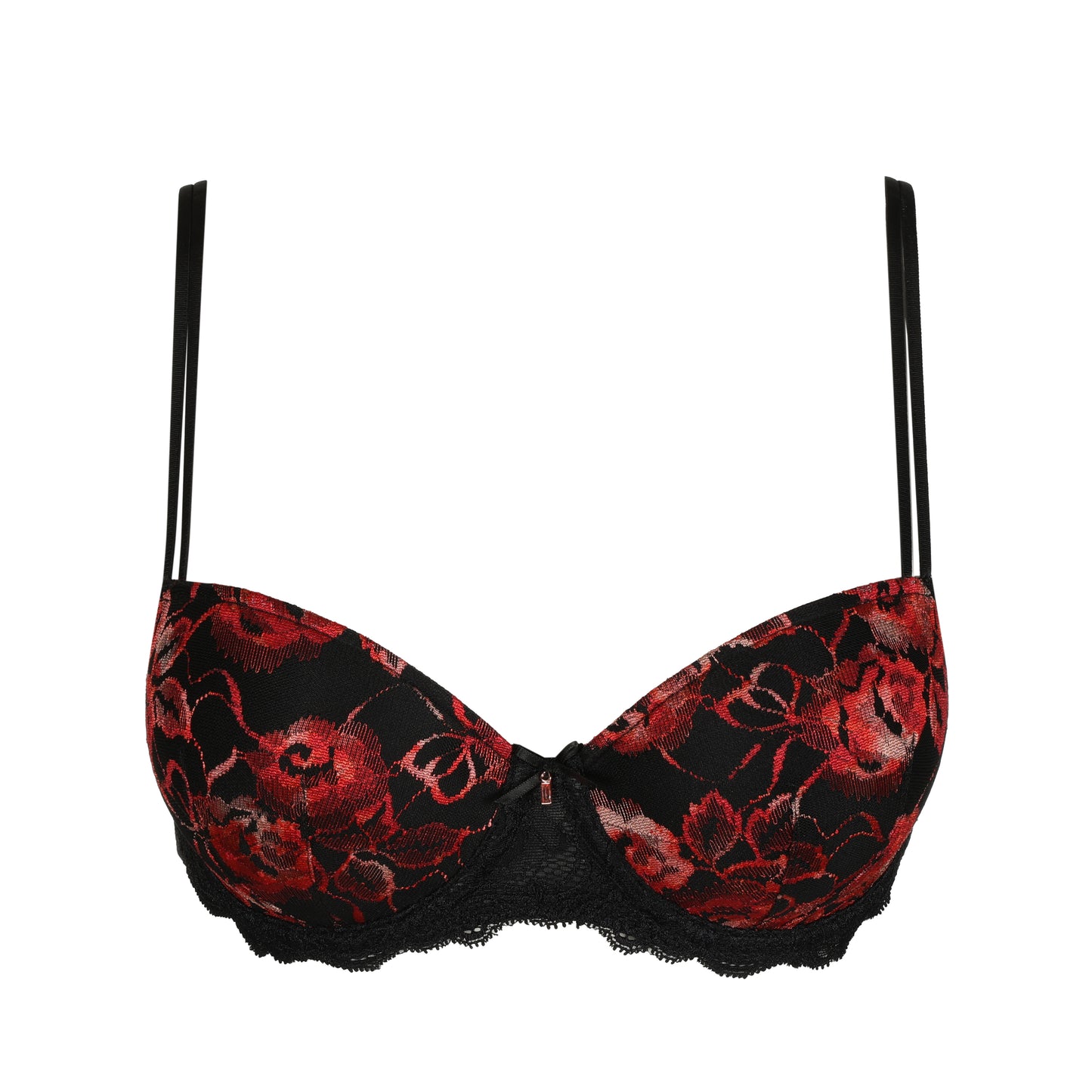Marie Jo SELYNA padded balcony bra in Spicy red