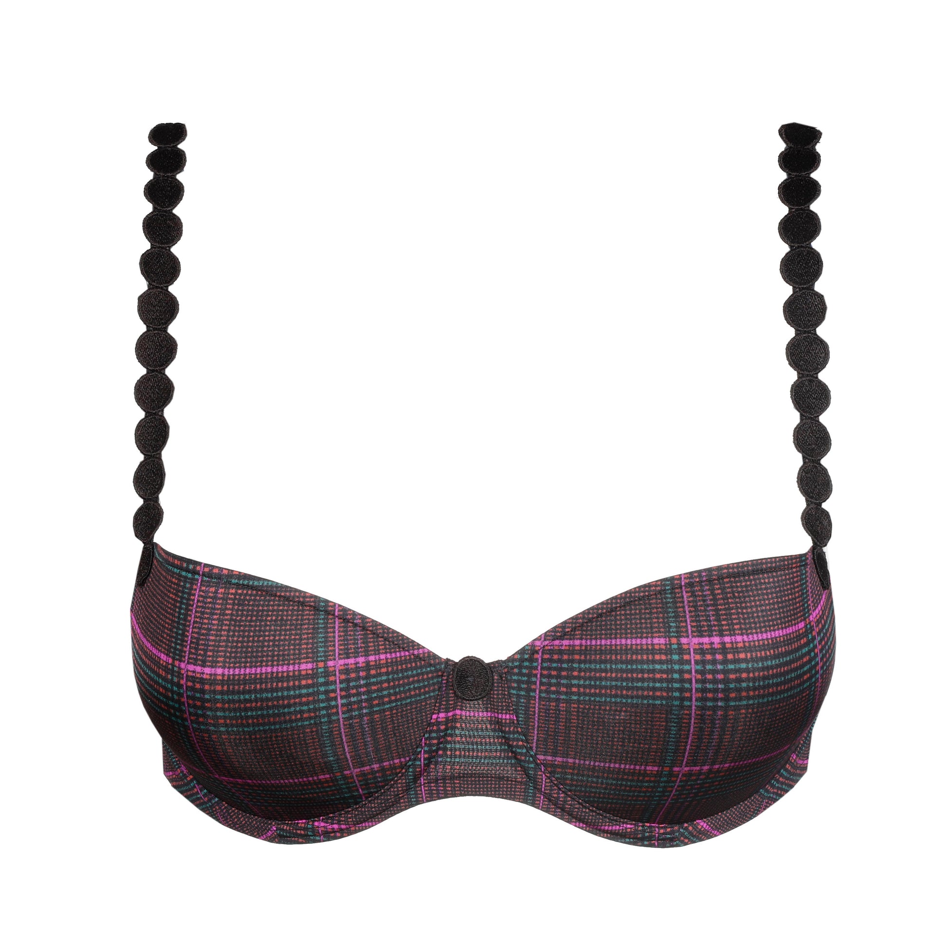 Marie Jo TOM padded balcony bra in wengé