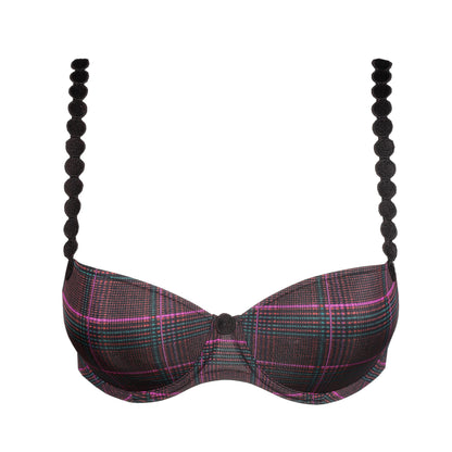 Marie Jo TOM padded balcony bra in wengé
