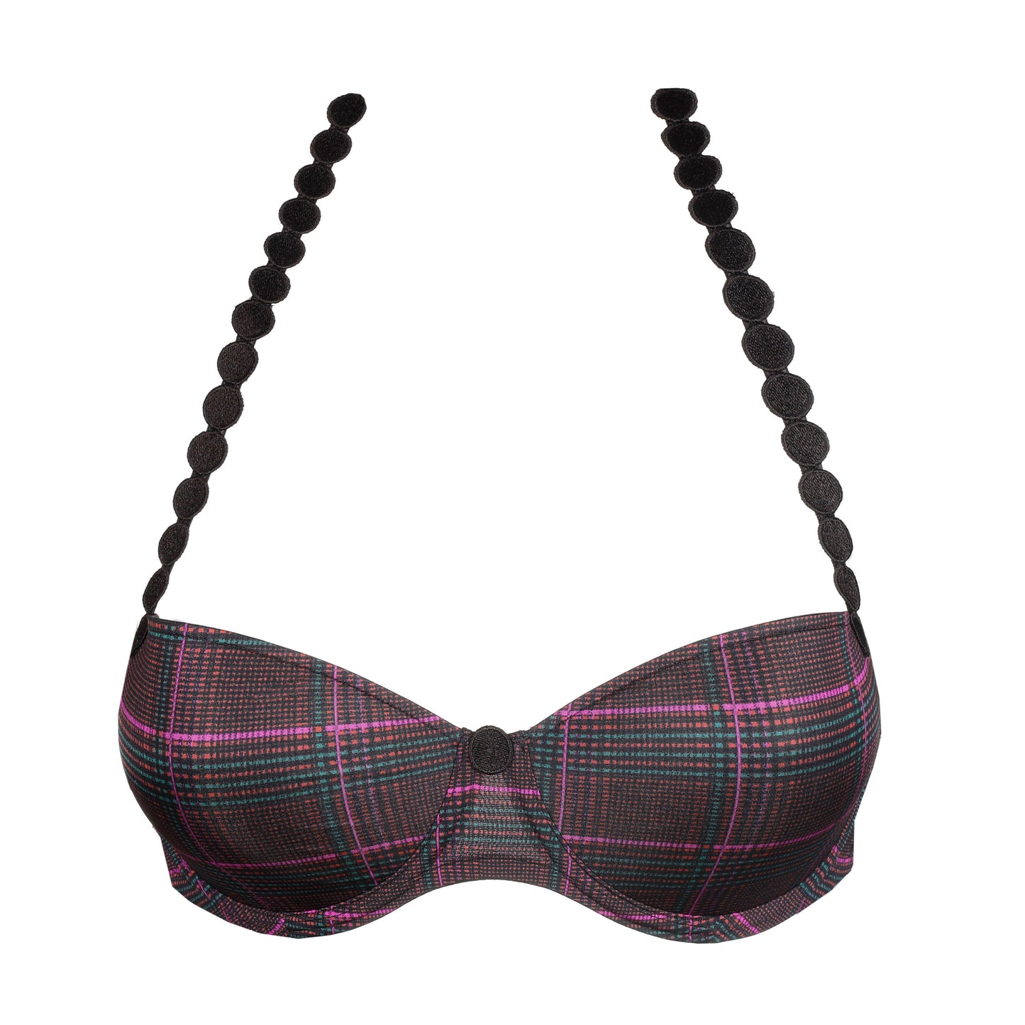 Marie Jo TOM padded balcony bra in wengé