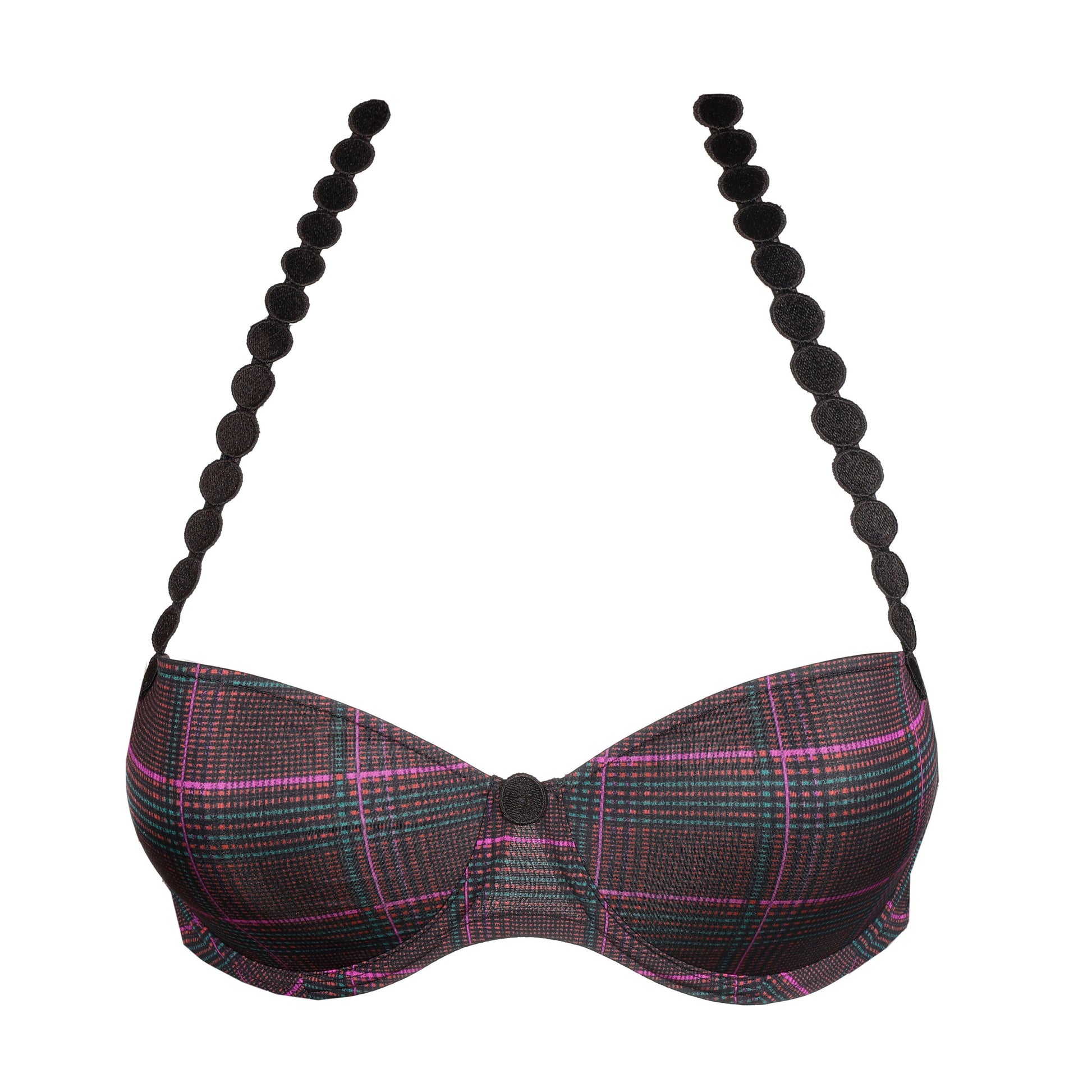 Marie Jo TOM padded balcony bra in wengé