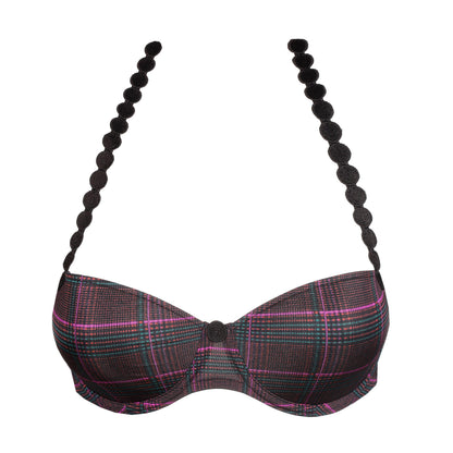 Marie Jo TOM padded balcony bra in wengé